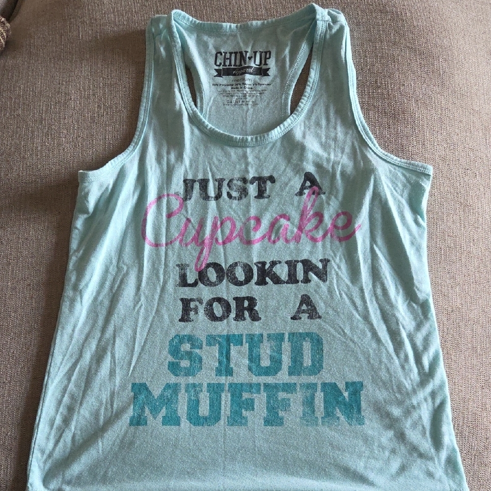 Chin Up Apparel Mint Tank Top